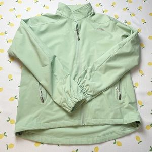 North Face XL Light Green Jacket